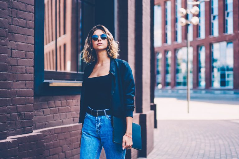Style Spy: Fashion Model Goes Casual in Cargo and Plaid